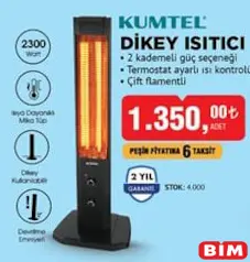 KUMTEL DİKEY ISITICI KUMTEL DİKEY ISITICI